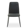 FURNITURE Premier Seating | New Foundry Black Leather Effect Chair