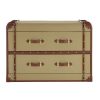 FURNITURE Fifty Five South Storage | Columbus 2 Drawer Canvas Cabinet