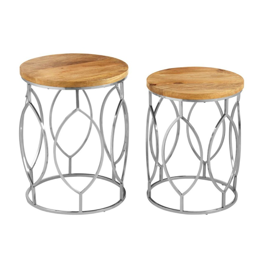 FURNITURE Premier Side Tables | Agra Set Of 2 Side Tables