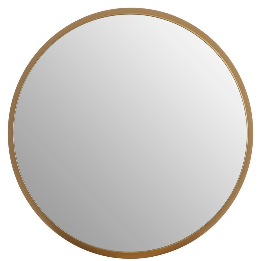 Bathe and Utility Premier Mirrors | Large Round Wall Mirror With Gold Frame