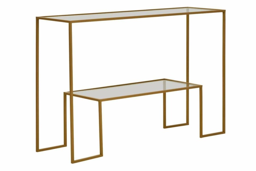 FURNITURE Premier Console Tables | Avento Gold Finish Console Table