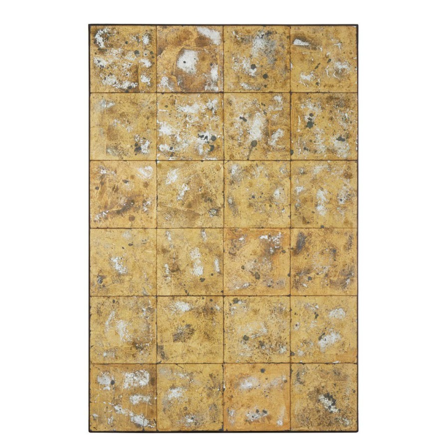 Bathe and Utility Fifty Five South Mirrors | Riza Gold Finish Frame Wall Mirror