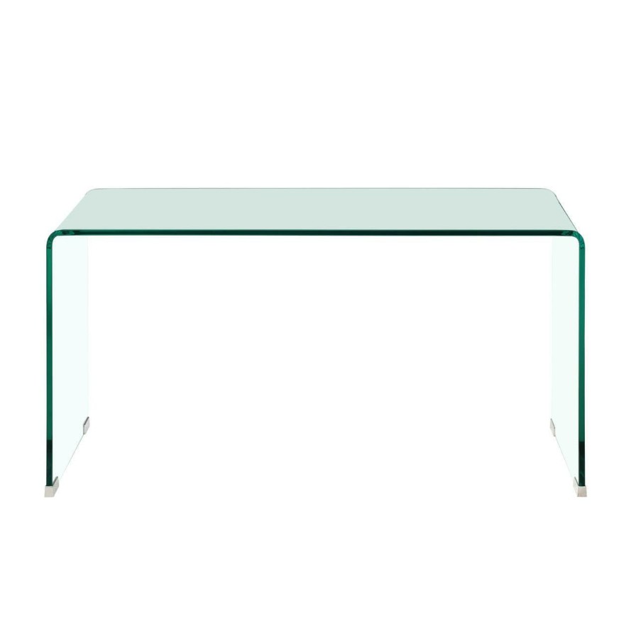 FURNITURE Premier Coffee Tables | Matrix Clear Bent Glass Coffee Table