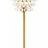 Accessories Fifty Five South Table Lamps | Hutchinson Clear Crystal Table Lamp With Gold Metal