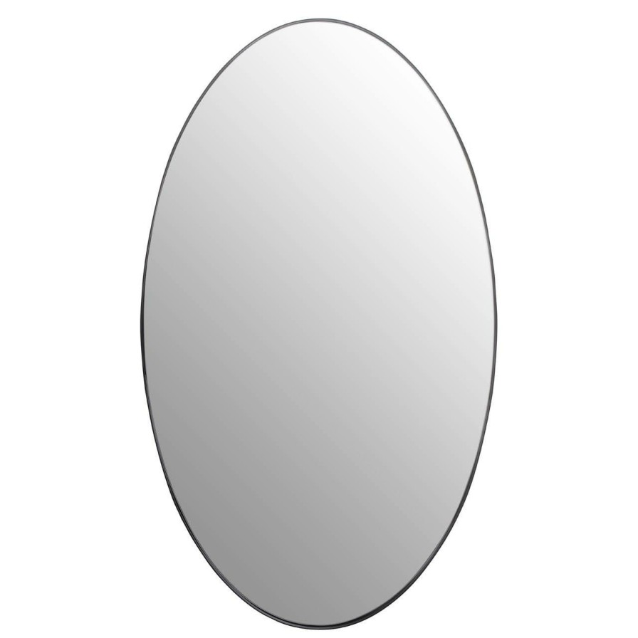 Bathe and Utility Premier Mirrors | Cora Wall Mirror With Black Finish Frame