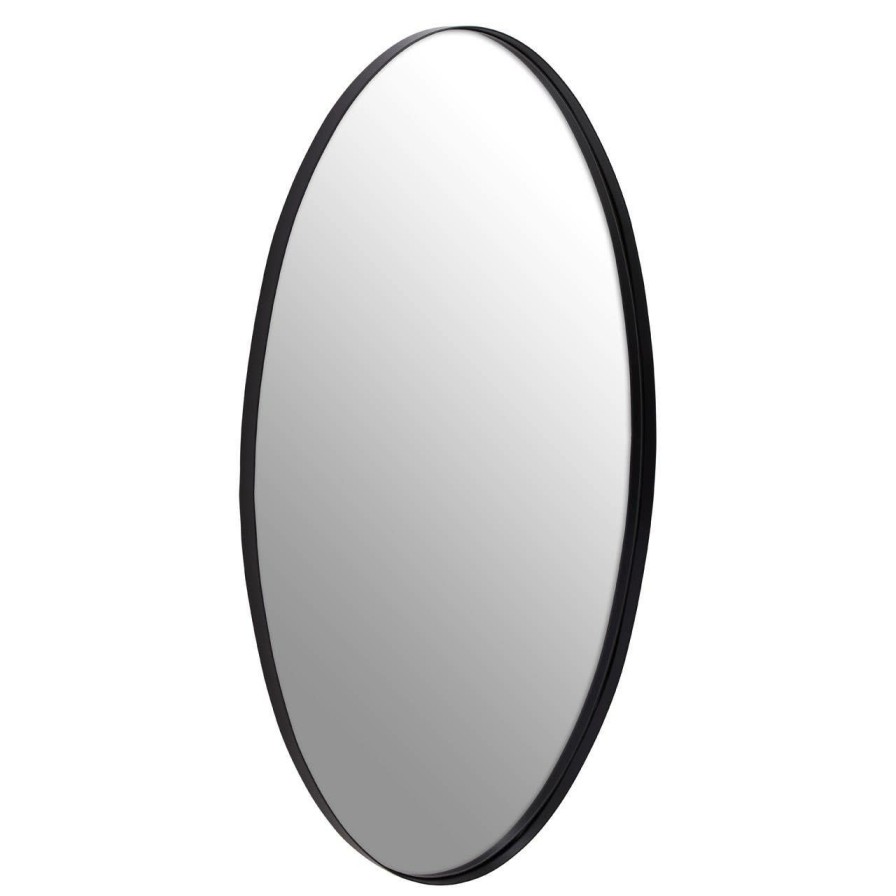 Bathe and Utility Premier Mirrors | Cora Wall Mirror With Black Finish Frame