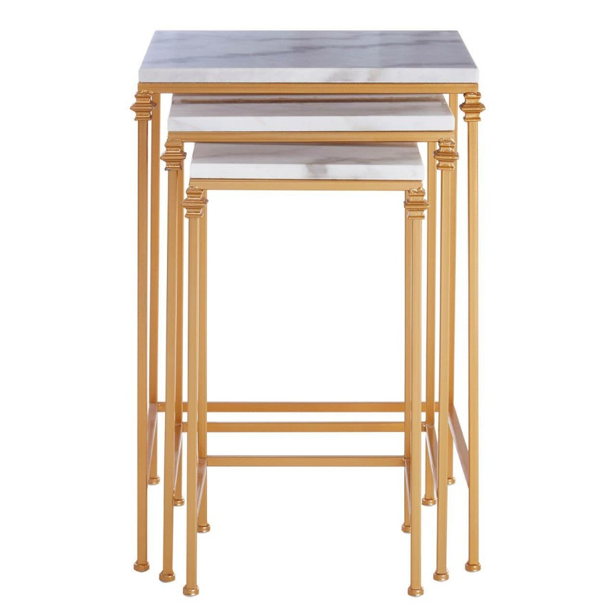FURNITURE Premier Side Tables | Avantis Set Of 3 Square Side Tables