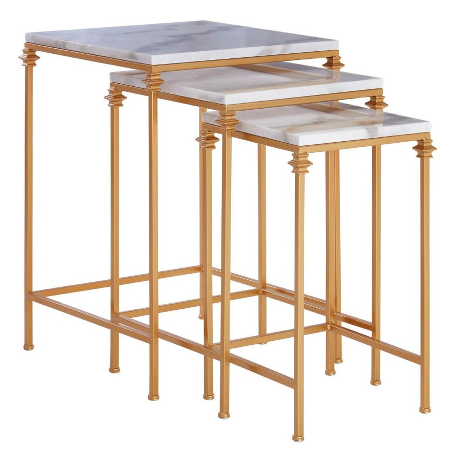 FURNITURE Premier Side Tables | Avantis Set Of 3 Square Side Tables