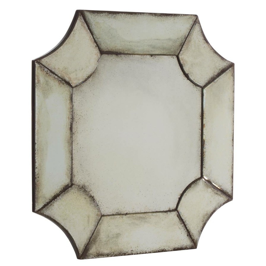 Bathe and Utility Fifty Five South Mirrors | Riza Wall Mirror With Curved Corners