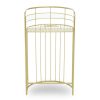 FURNITURE Fifty Five South Seating | Rabia Gold Finish Lounge Chair