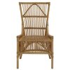 FURNITURE Fifty Five South Conservatory | Manado Natural Rattan Chair With Tapered Back