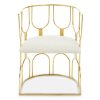FURNITURE Fifty Five South Seating | Azalea Natural And Gold Finish Chair
