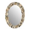 Bathe and Utility Fifty Five South Mirrors | Relic Multi Tile Oval Wall Mirror