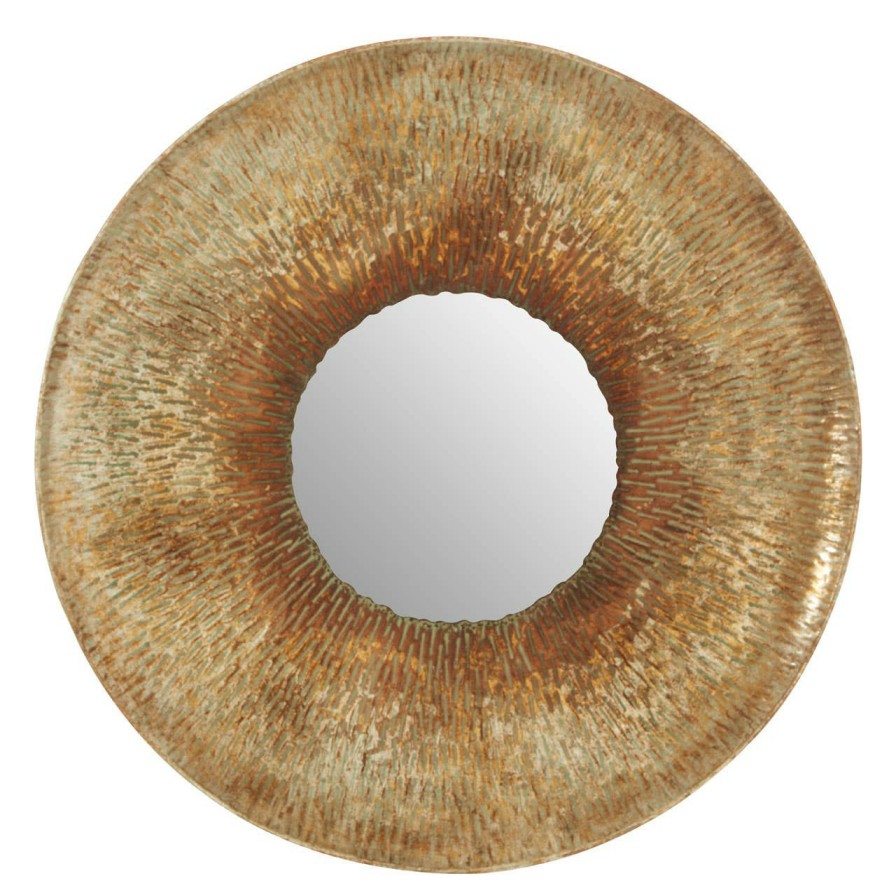 Bathe and Utility Premier Mirrors | Faiza Large Textured Wall Mirror