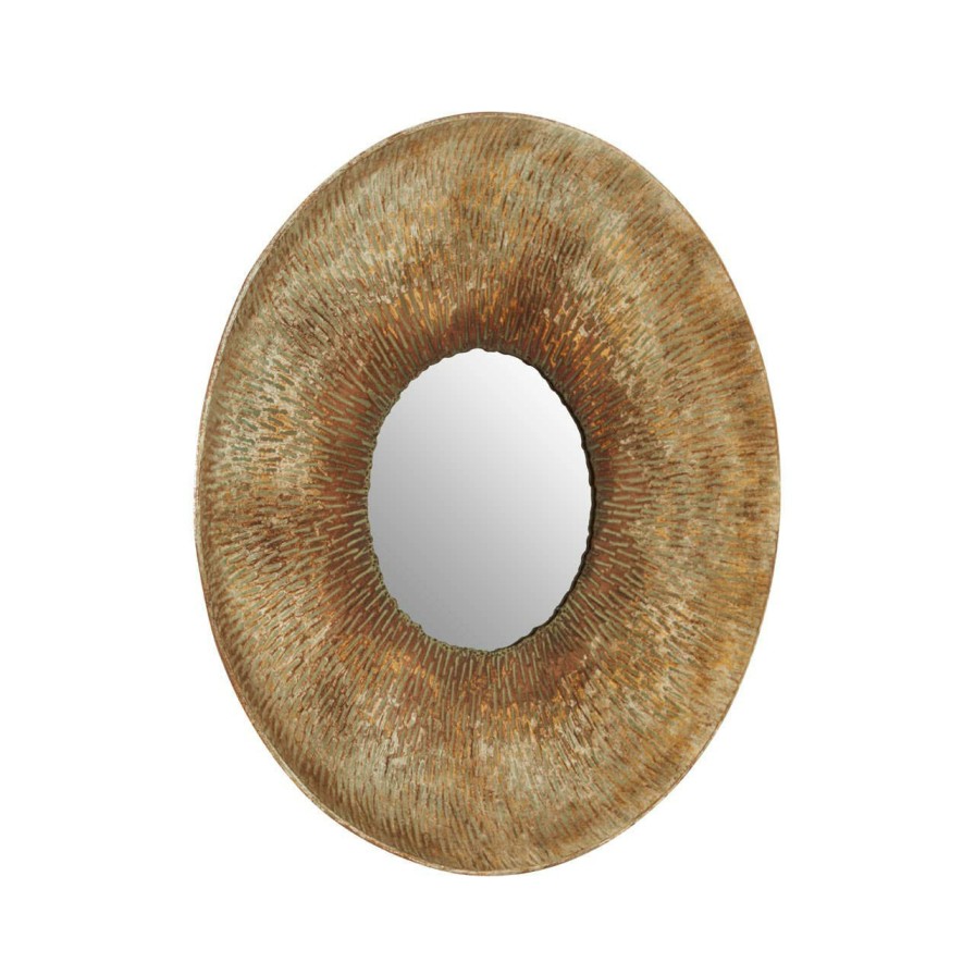 Bathe and Utility Premier Mirrors | Faiza Large Textured Wall Mirror