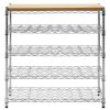 Kitchen and Dining Premier Wine Racks | Frankfurt 5 Tier Wine Rack
