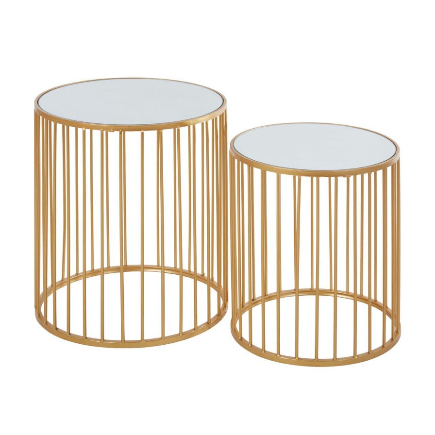 FURNITURE Premier Side Tables | Avantis Nest Of 2 Round Side Tables
