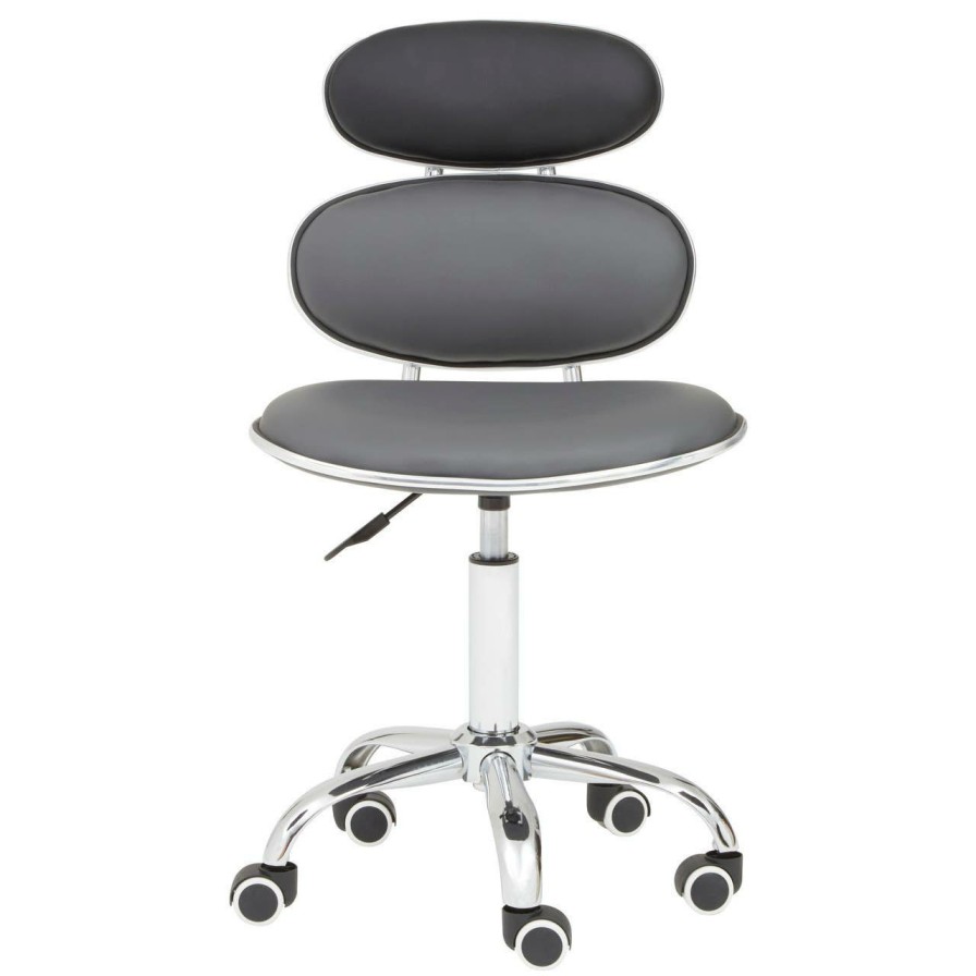 FURNITURE Premier Seating | Black Pu Home Office Chair