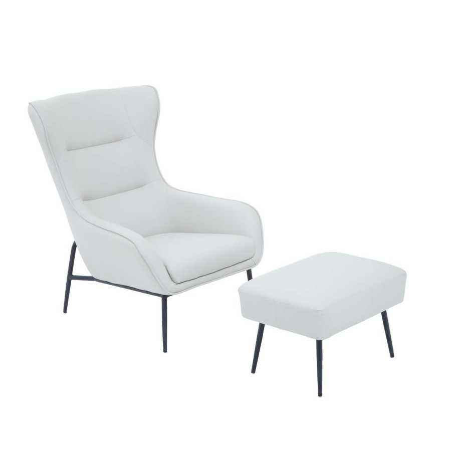 FURNITURE Fifty Five South Seating | Kaiko Armchair And Footstool