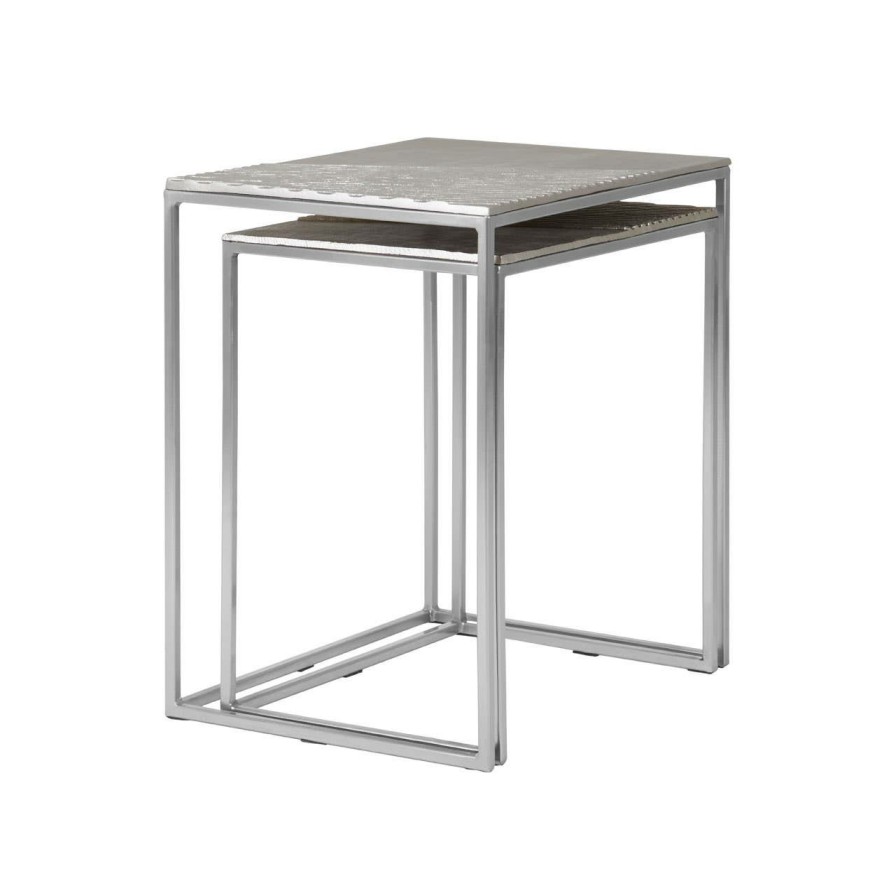 FURNITURE Fifty Five South Side Tables | Templar Set Of Two Rectangular Side Tables