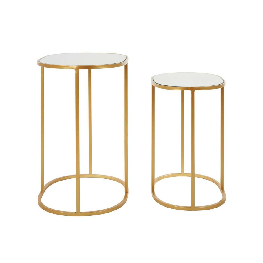 FURNITURE Premier Side Tables | Avantis Set Of 2 Oval Side Tables