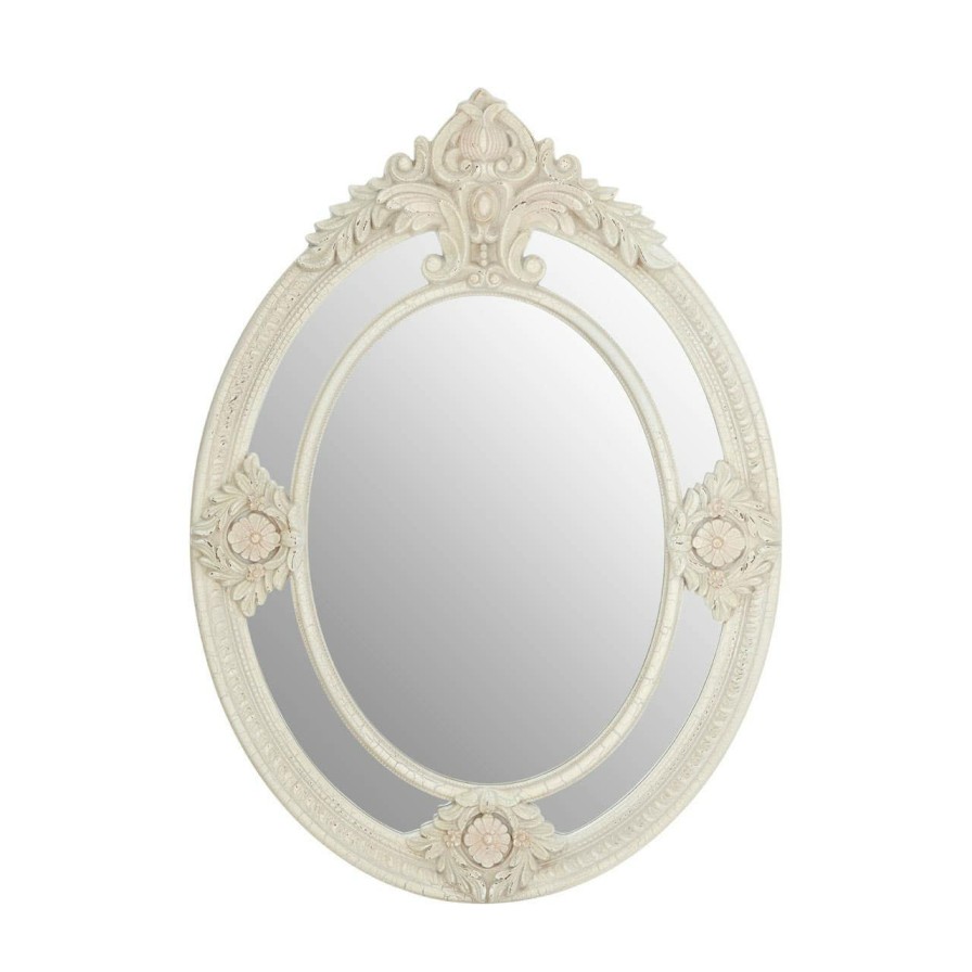 Bathe and Utility Fifty Five South Mirrors | White Finish Wall Mirror