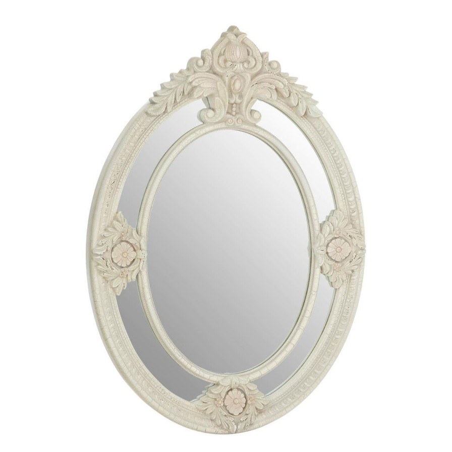 Bathe and Utility Fifty Five South Mirrors | White Finish Wall Mirror