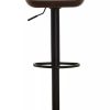FURNITURE Fifty Five South Bar Seating | Dalston Set Of Two Mocha Bar Stools
