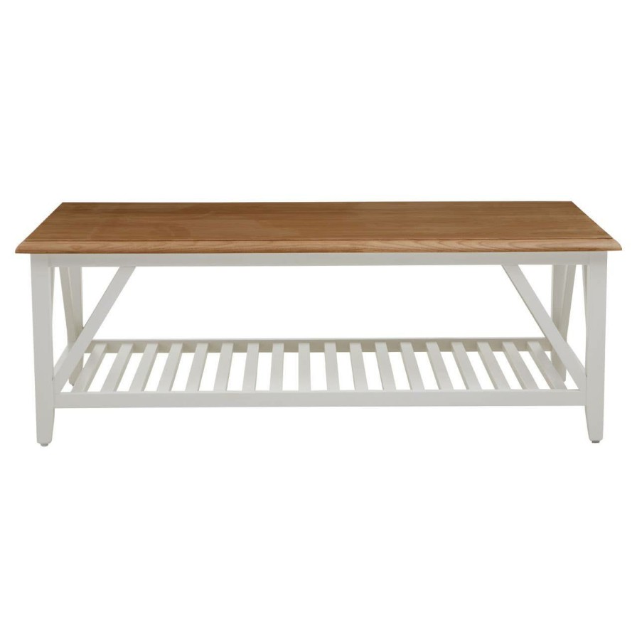 FURNITURE Fifty Five South Coffee Tables | Parkside Natural Coffee Table