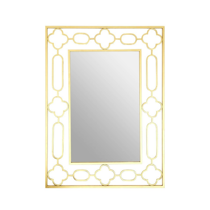 Bathe and Utility Premier Mirrors | Merlin Gold Leaf Wall Mirror