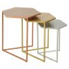 FURNITURE Fifty Five South Side Tables | Rabia Nest Of 3 Hexagonal Side Table
