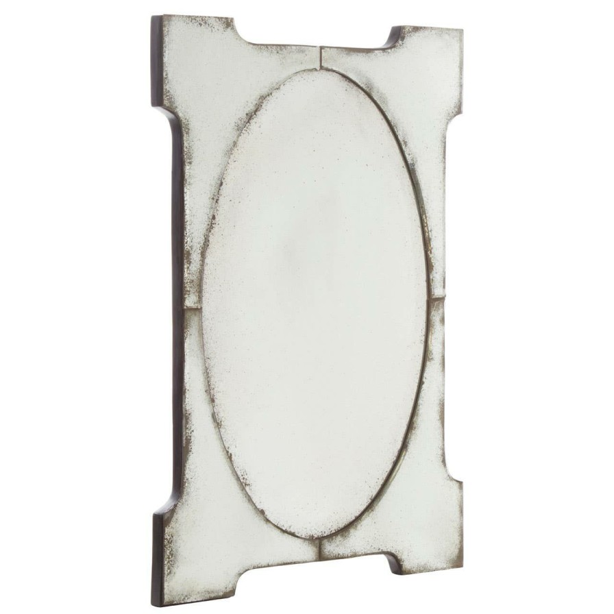 Bathe and Utility Fifty Five South Mirrors | Riza Small Wall Mirror With Cut Out Corners