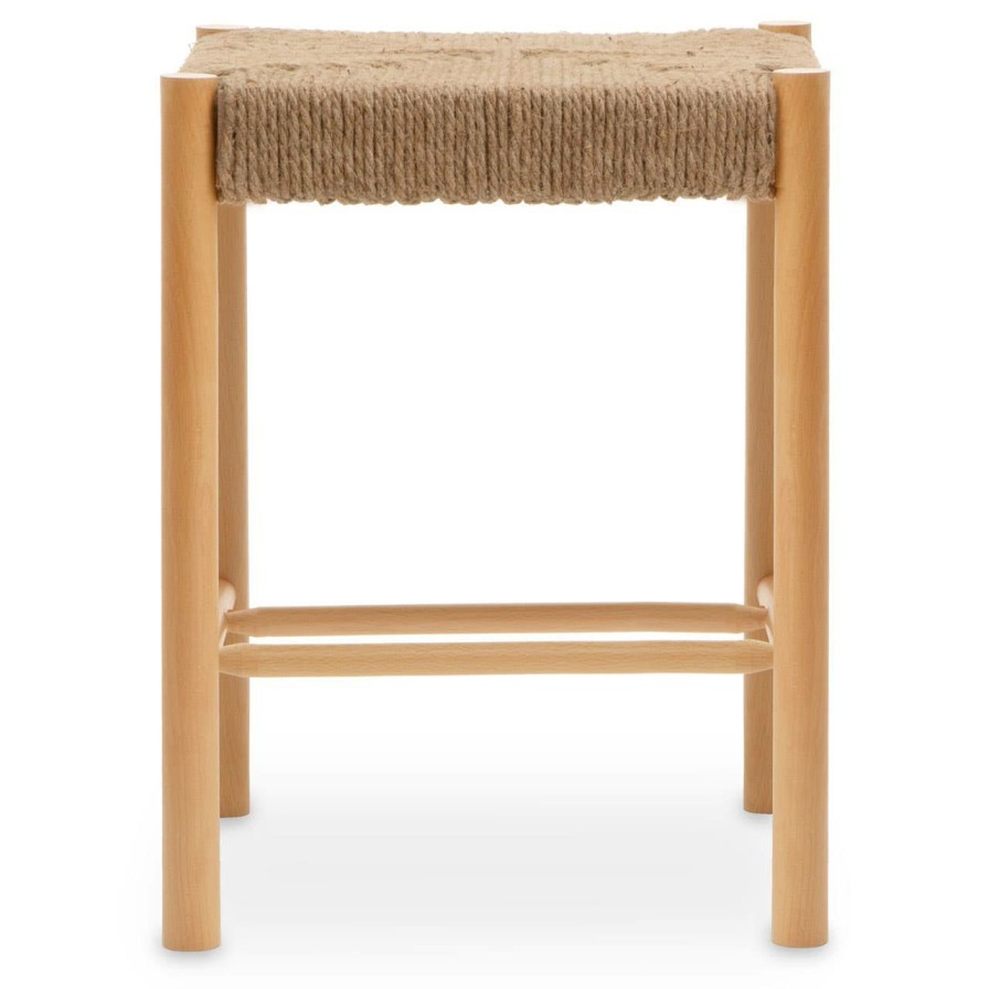 FURNITURE Premier Seating | Bandar Natural Wood Stool