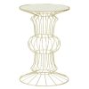 FURNITURE Premier Side Tables | Yaxi Light Gold Finish Frame Table