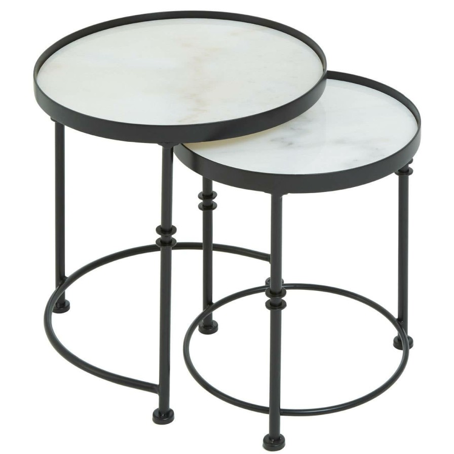 FURNITURE Premier Side Tables | Arcana Set Of 2 Round Side Tables