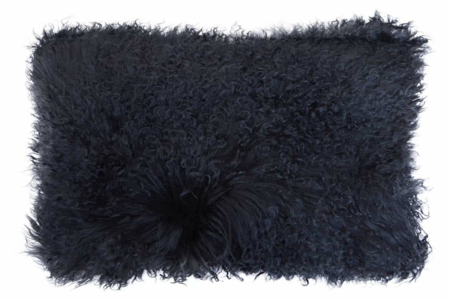 Accessories Bosie Cushions | Bosie Black Fur Cushion