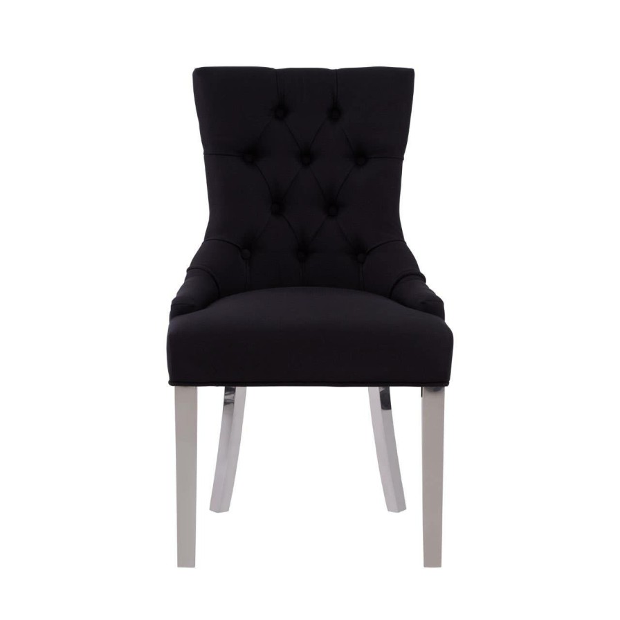 FURNITURE Fifty Five South Seating | Richmond Black Dining Chair
