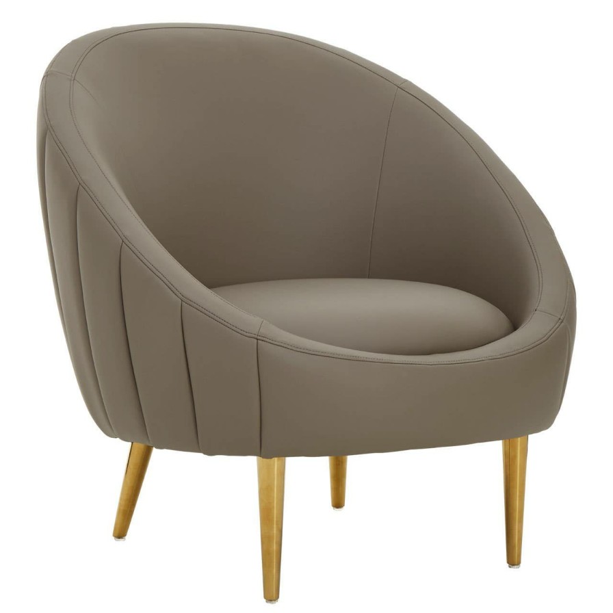FURNITURE Fifty Five South Seating | Lagero Mink Armchair