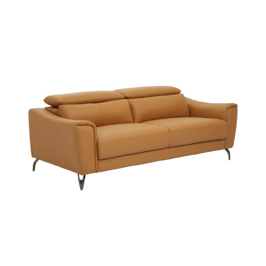 FURNITURE Fifty Five South Seating | Padua 3 Seater Leather Sofa