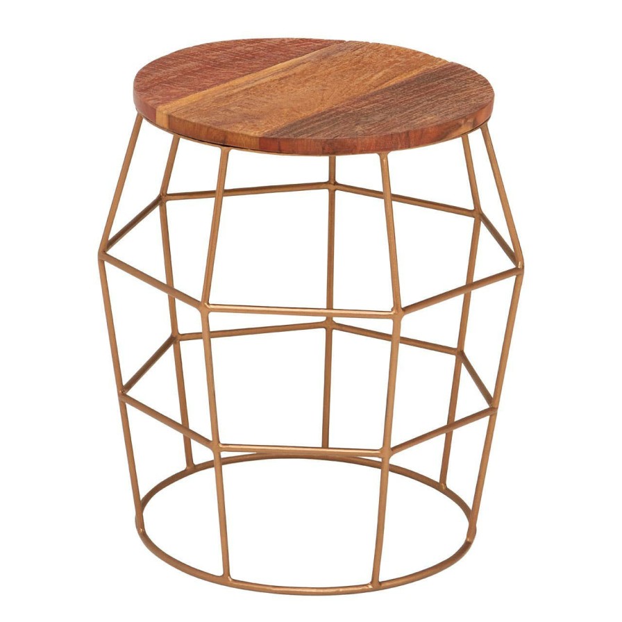 FURNITURE Fifty Five South Side Tables | Nandri Rounded Side Table