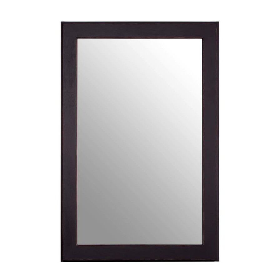 Bathe and Utility Premier Mirrors | Heritage Black Wall Mirror