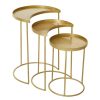 FURNITURE Fifty Five South Nesting Tables | Suar Nest Of Three Side Tables