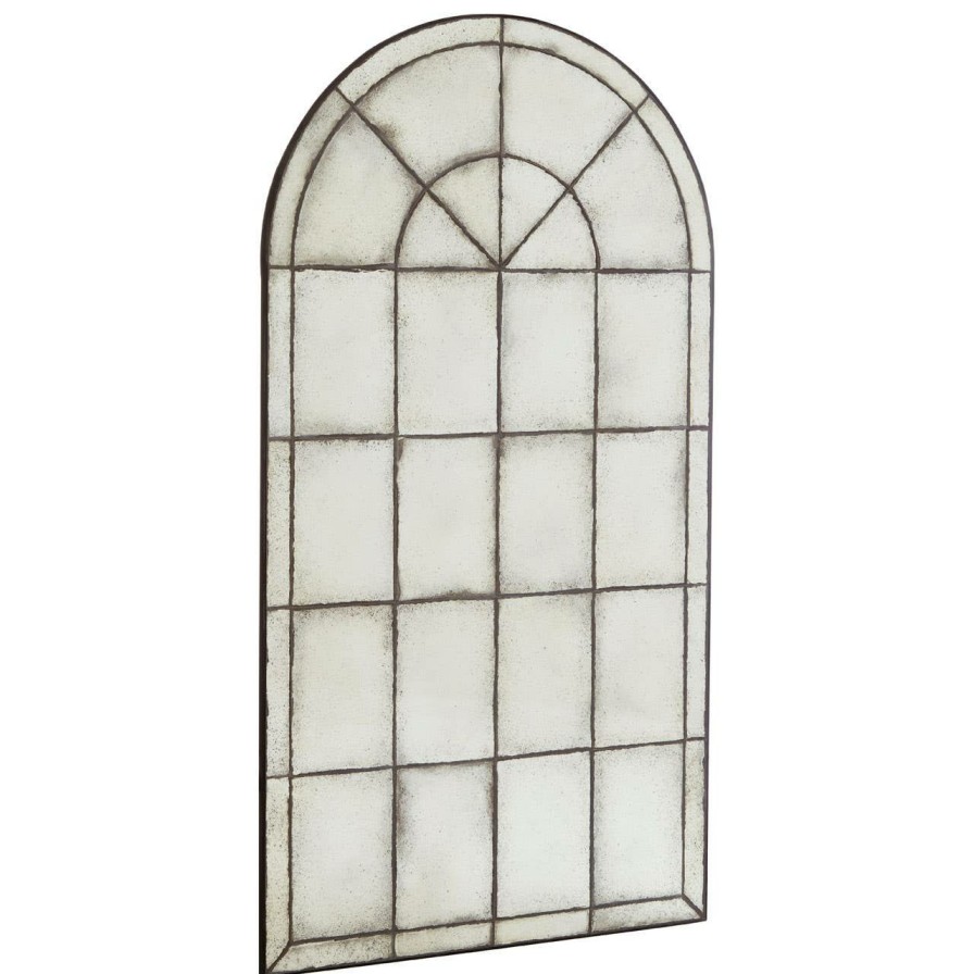 Bathe and Utility Fifty Five South Mirrors | Riza Mozaic Window Design Wall Mirror