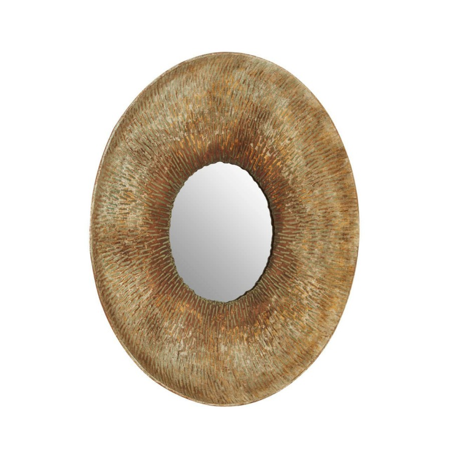 Bathe and Utility Premier Mirrors | Faiza Medium Textured Wall Mirror