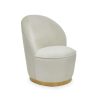 FURNITURE Fifty Five South Seating | Kids Tamra Gold Base Velvet Chair