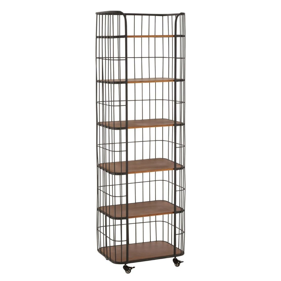 FURNITURE Fifty Five South Storage | New Foundry 6 Tier Shelf Unit