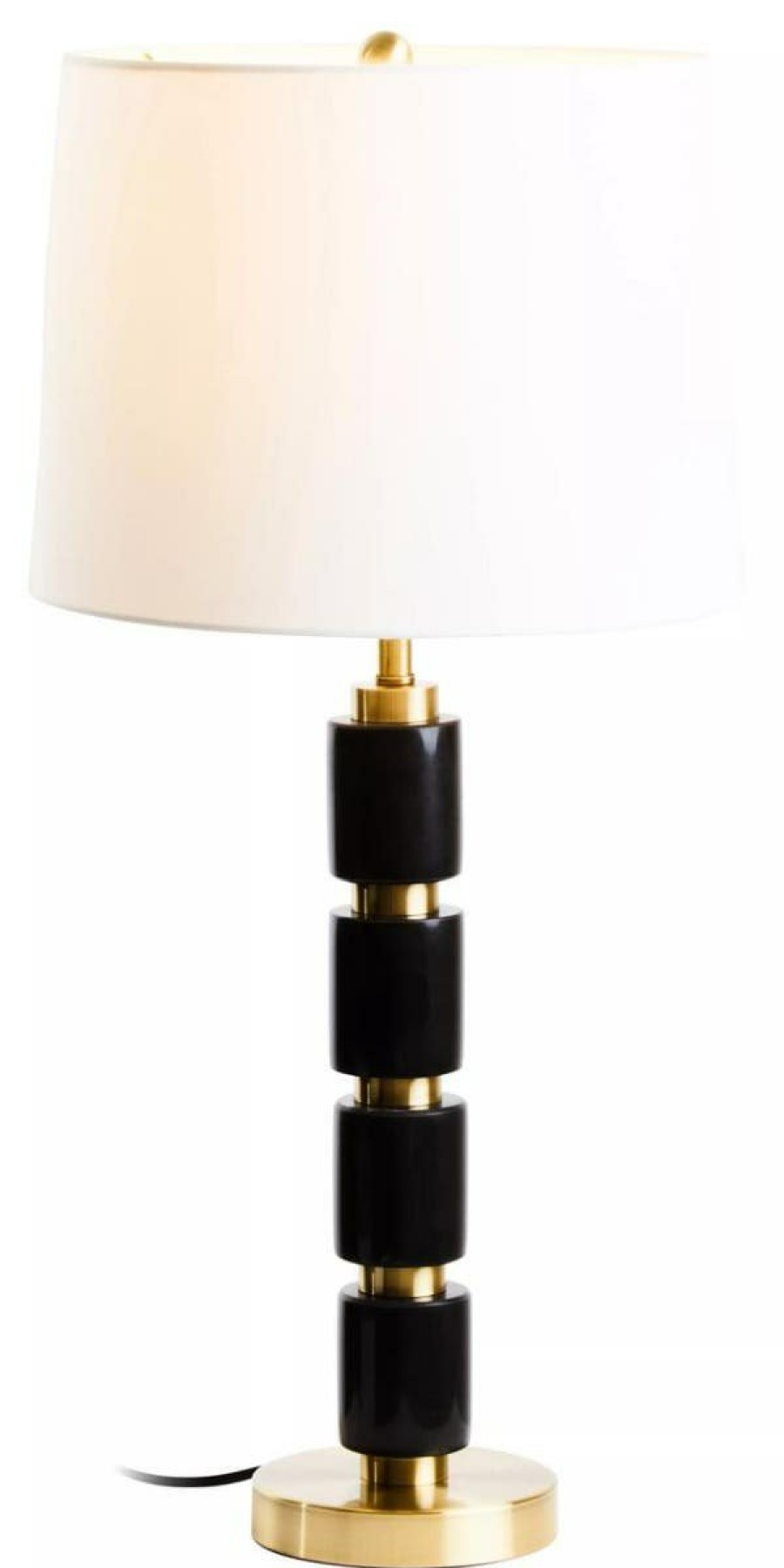 Accessories Fifty Five South Table Lamps | Nula Black And Gold Table Lamp