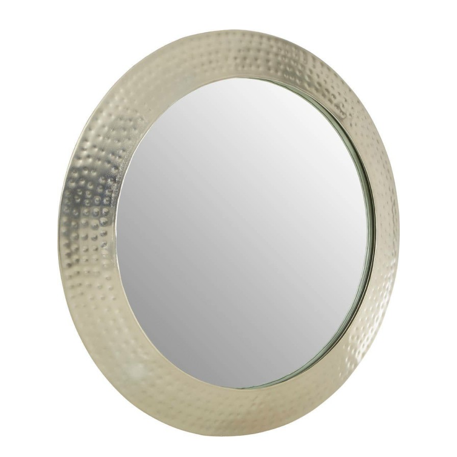Bathe and Utility Premier Mirrors | Templar Pewter Finish Wall Mirror