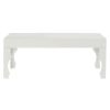 FURNITURE Premier Coffee Tables | Luis White High Gloss Finish Coffee Table