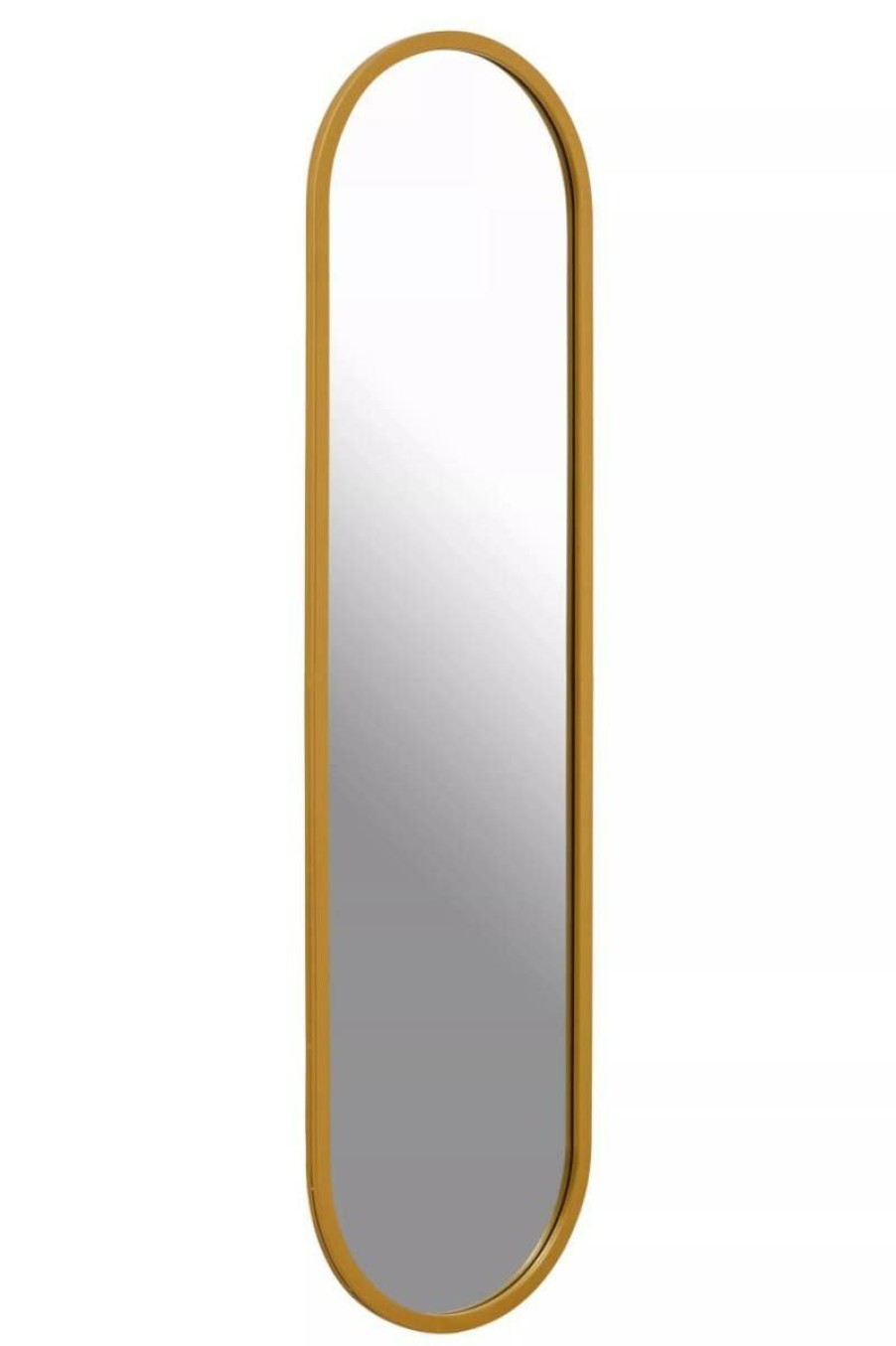 Bathe and Utility Premier Mirrors | Avento Gold Rounded Edge Wall Mirror